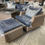 Thumbnail: RST Portofino® Repose 7 Piece Sunbrella® Outdoor Motion Fire Seating Set - Lagun