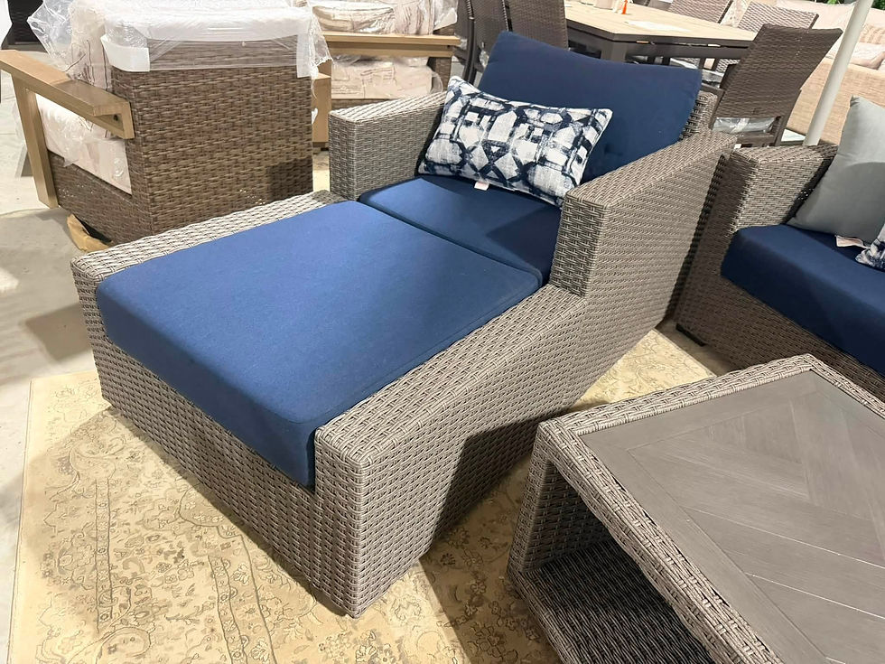 Thumbnail: Atleisure®  7-piece Woven Outdoor Deep Seating Set