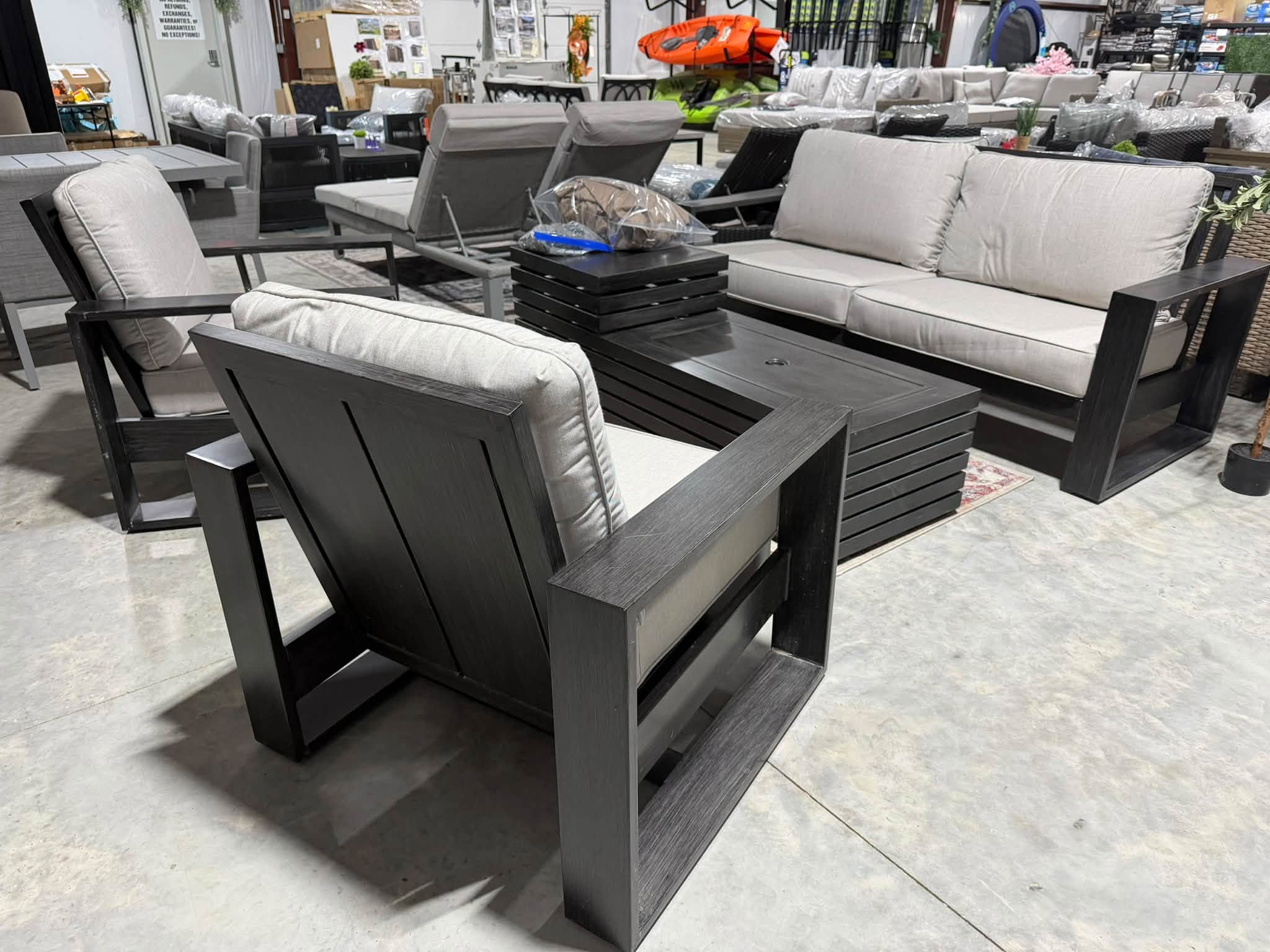 Sunvilla 4-Piece Fire Seating Set