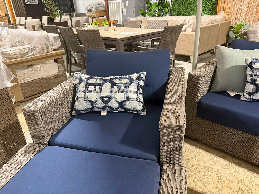 Thumbnail: Atleisure®  7-piece Woven Outdoor Deep Seating Set