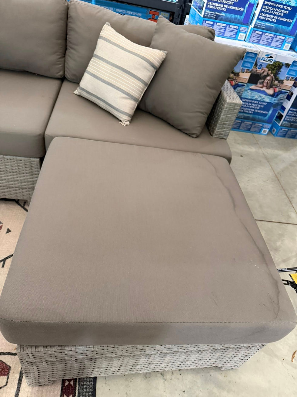 Thumbnail: ABBYSON LIVING MODULAR SECTIONAL GREY