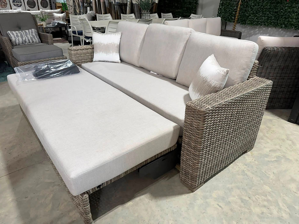 Thumbnail: Thomasville Outdoor Pull Out Bed Sofa