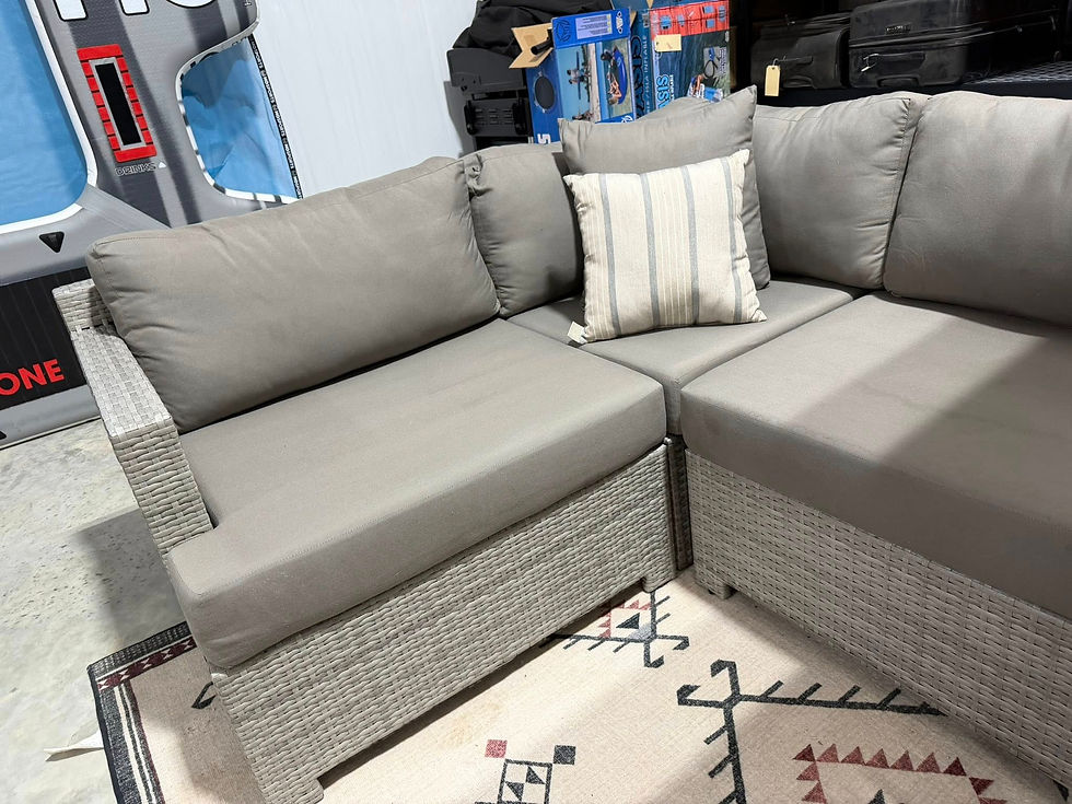 Thumbnail: ABBYSON LIVING MODULAR SECTIONAL GREY