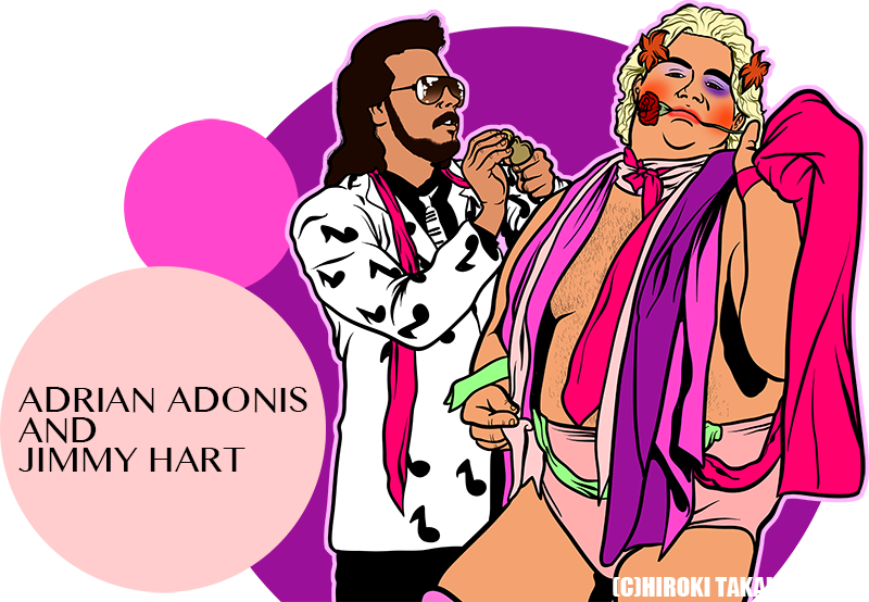 ADRIAN ADONIS & JIMMY HART