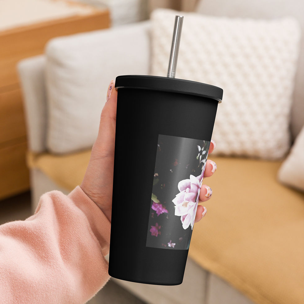 Thumbnail: Insulated tumbler with a straw