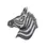 Thumbnail: Zebra Head Brooch