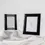 Thumbnail: Black & Silver Embossed Photo Frame