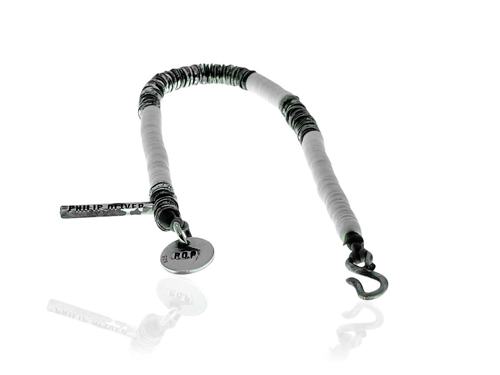 Miniature : African silver - White