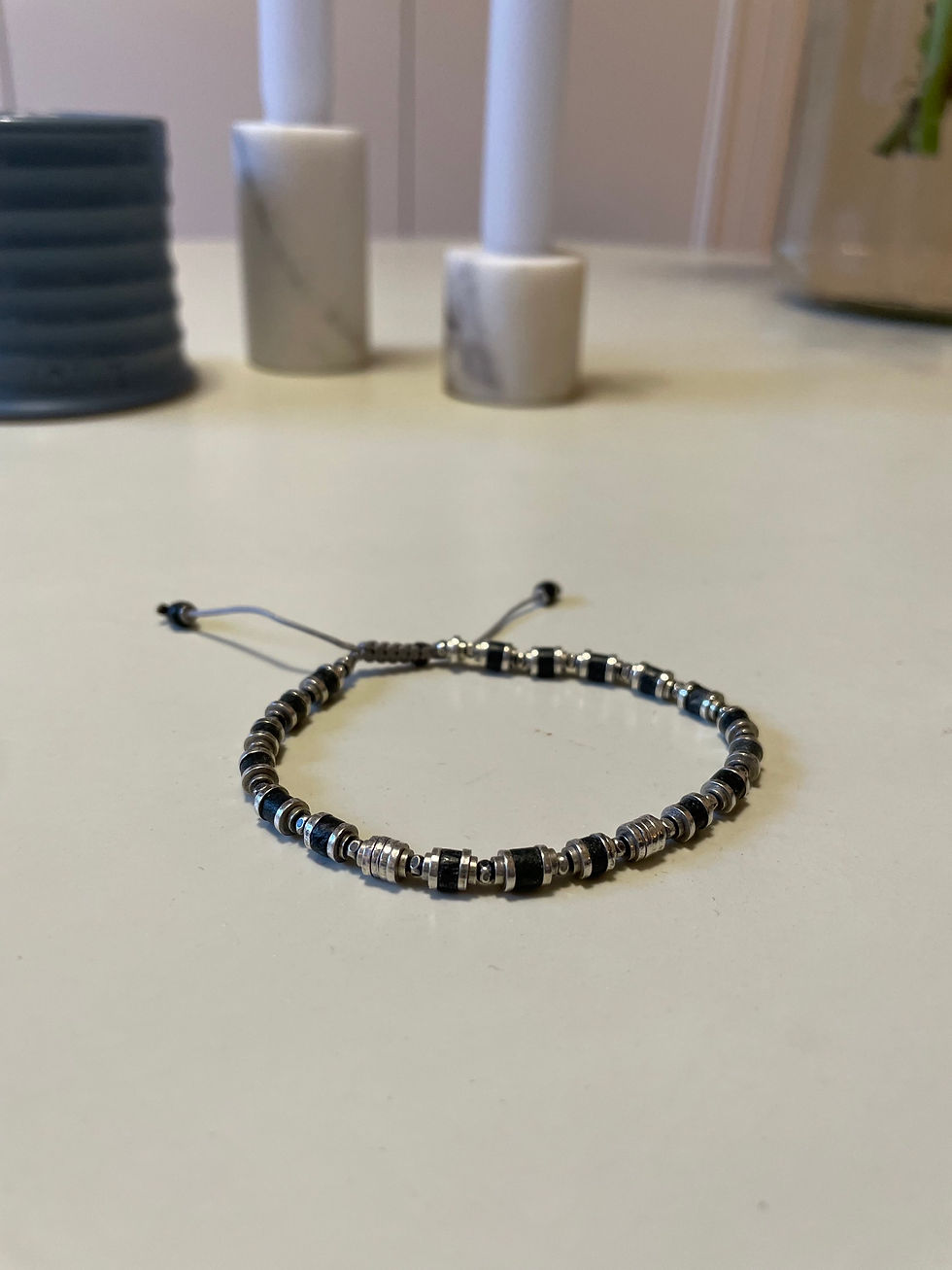 Miniature : Outlet 1 Unit - Prototype 9 - black Onyx and silver 