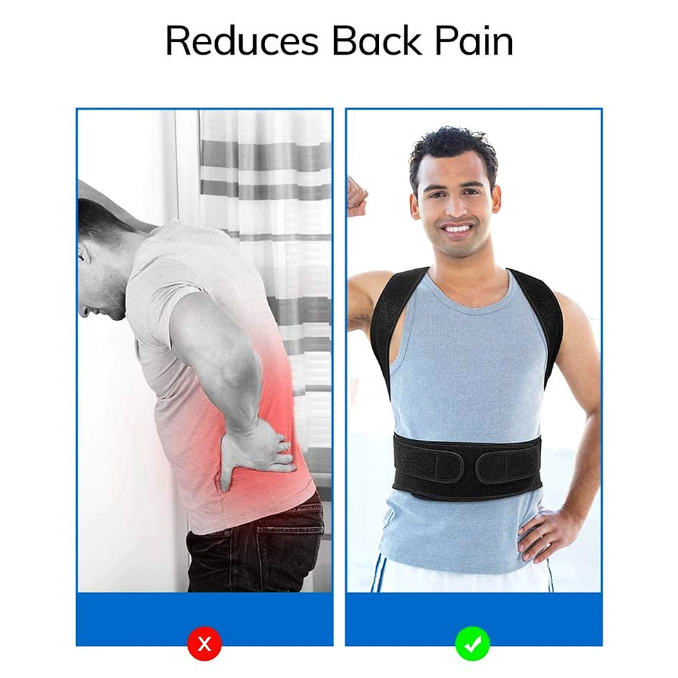 Thumbnail: Posture Corrector Back Brace for Men & Women