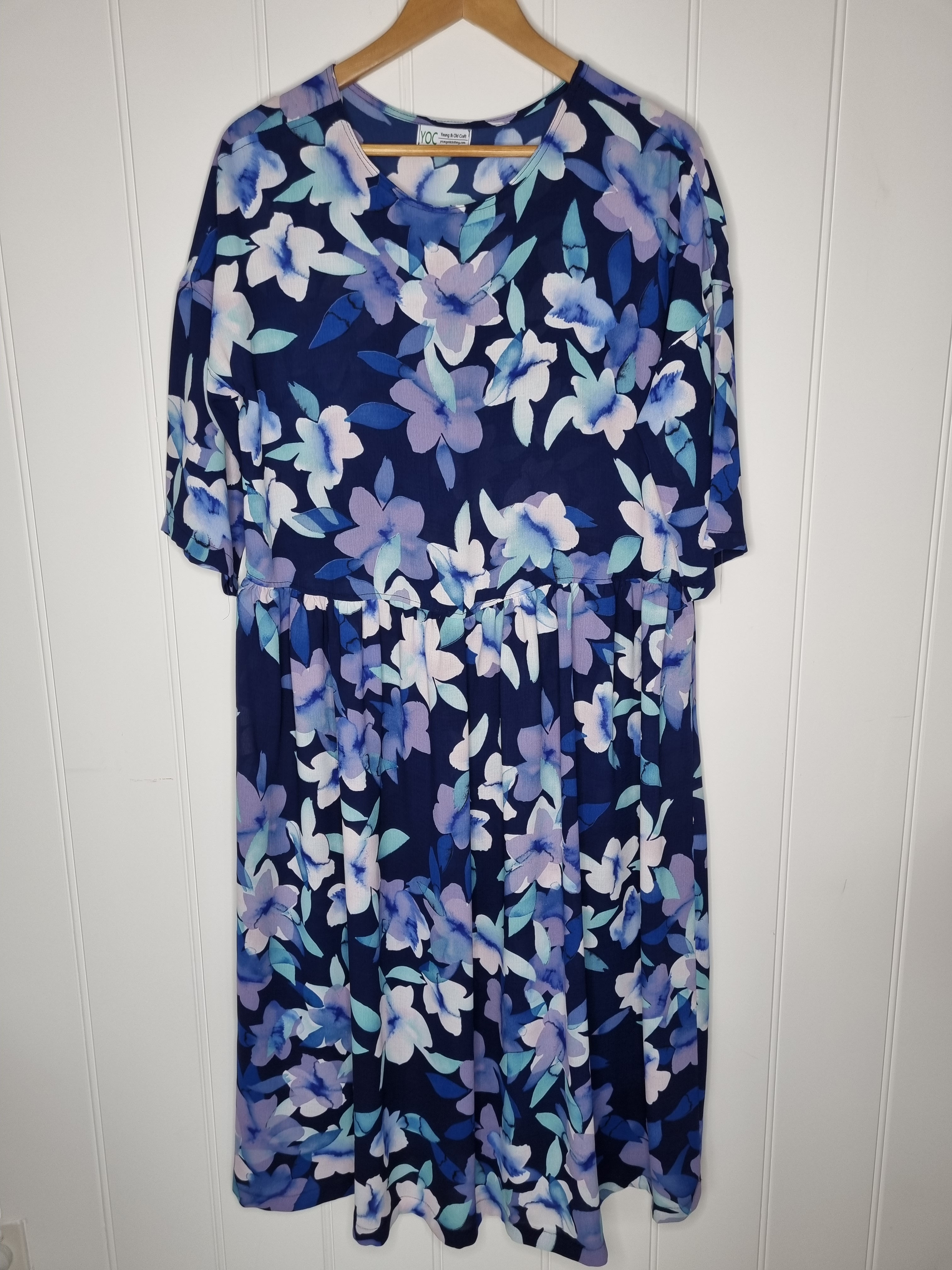 Low Waist Pleats Dress