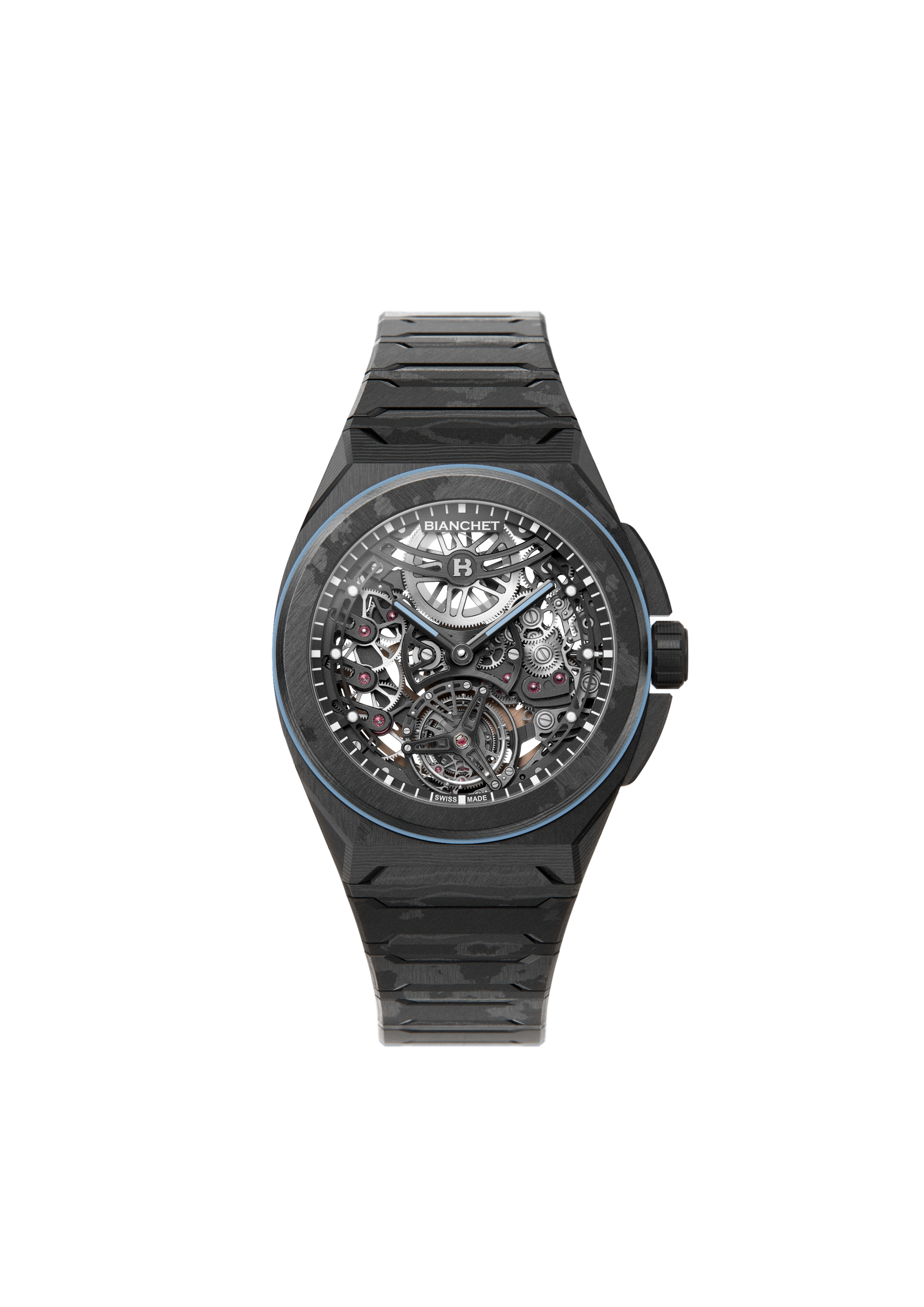 Bianchet ROTONDO UltraFino Carbon Skeleton Sky Blue