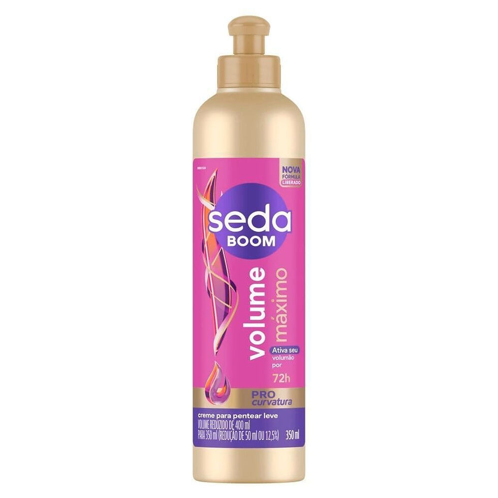 Thumbnail: Seda - Boom - Volume Maximo - Creme para Pentear 350Ml - Combing Cream 11.83FlOz