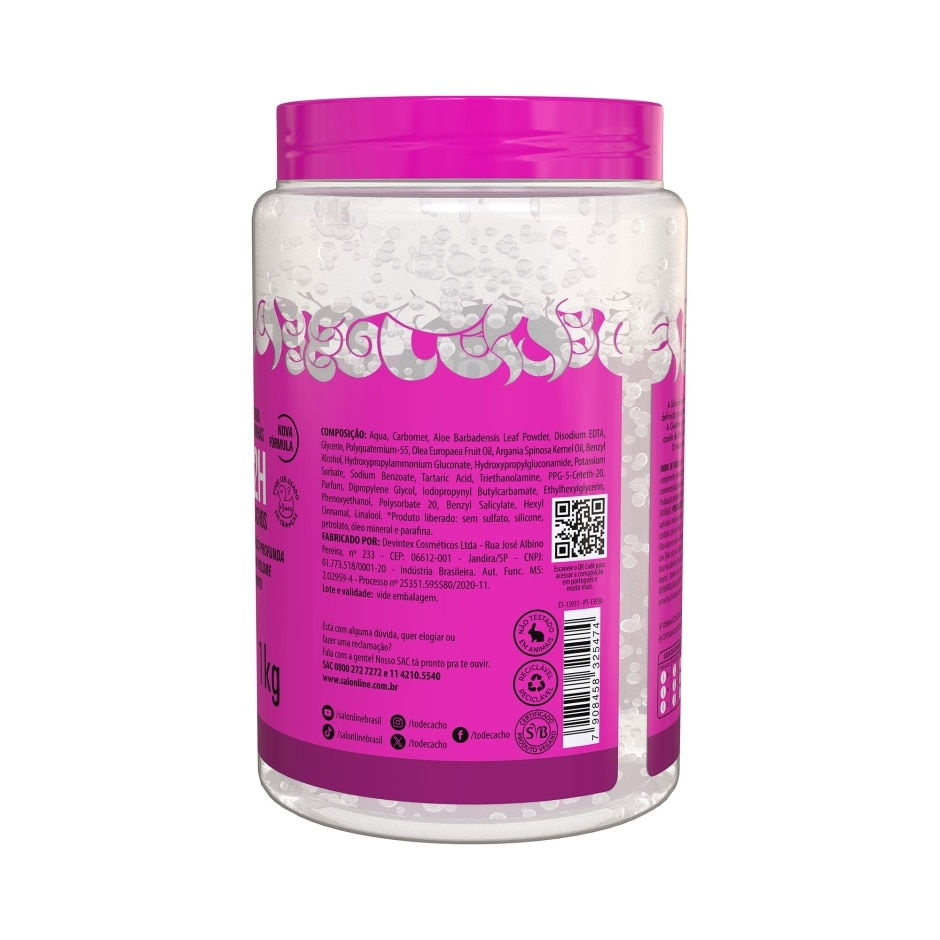 Thumbnail: Salon Line - #ToDeCacho - Gelatina 15X Super Volume 1 Kg -  (Gelatin 35.27Oz)