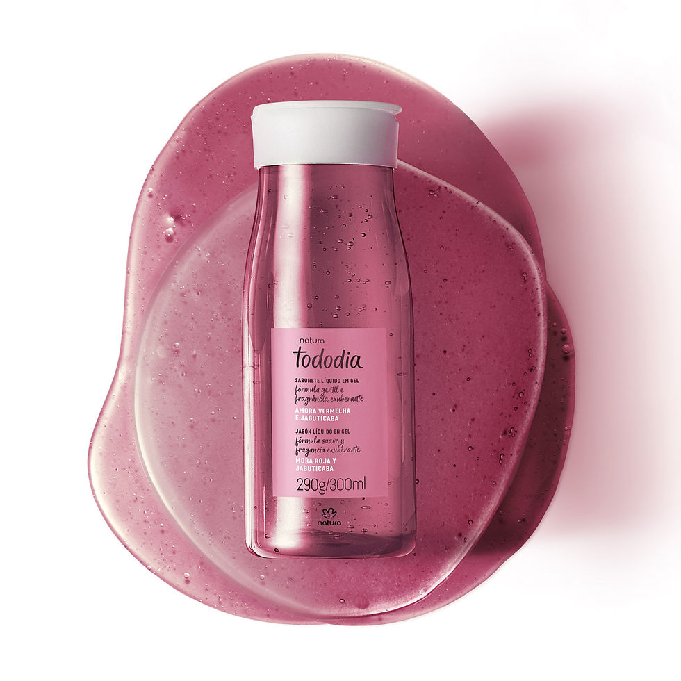 Thumbnail: Natura - Tododia - Amora Vermelha e Jabuticaba - Sabonete Liquido em Gel 300Ml