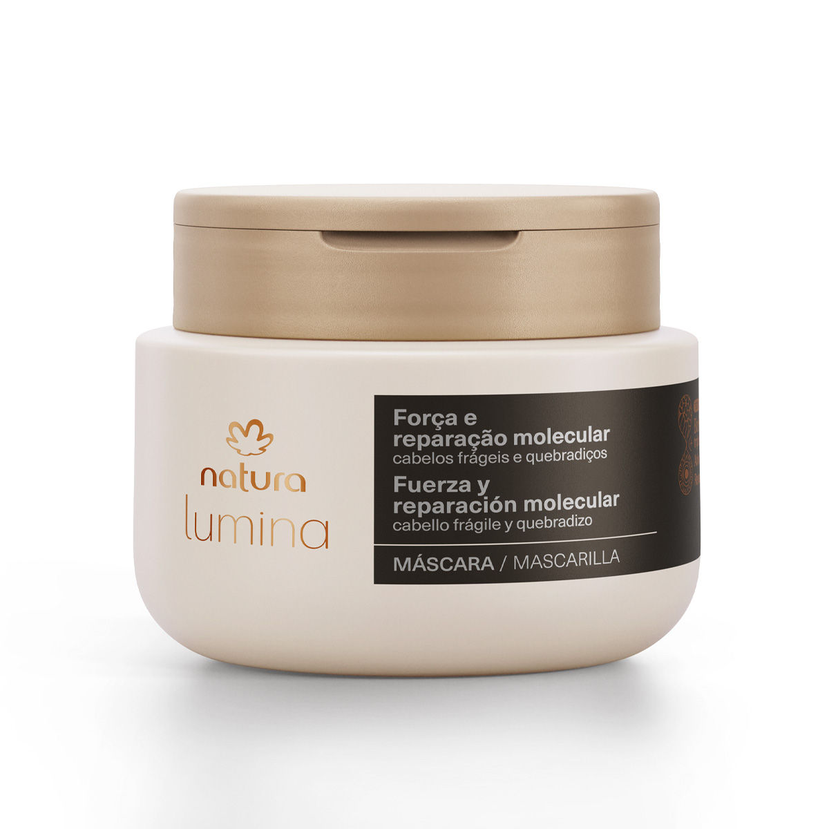 Natura - Lumina - Cabelos Frageis e Quebradicos - Mascara Molecular 250Ml