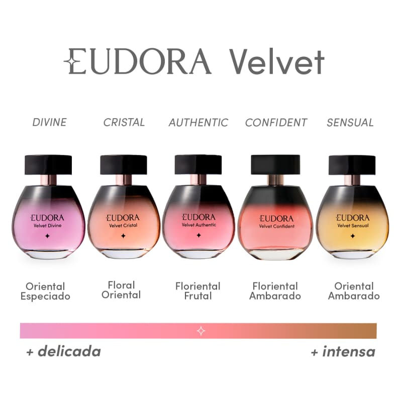 Thumbnail: Eudora - Velvet Inspire - Colonia Feminina 100Ml - (Eau de Toilette 3.38FlOz)