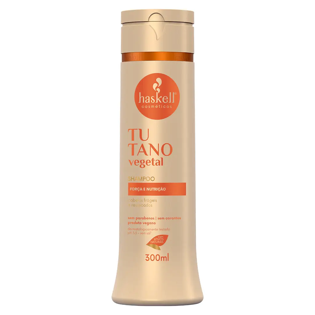 Haskell - Tutano Vegetal - Shampoo 300ML - (Vegetal Marrow - Shampoo 10.14FlOz)