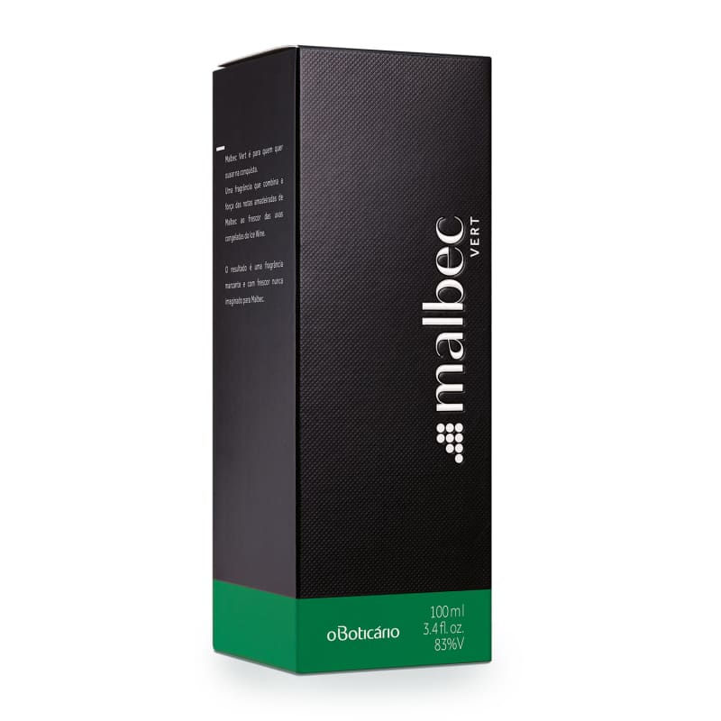 Thumbnail: Boticario - Malbec Vert - Colonia Masculina 100Ml - (Eau de Toilette 3.4FlOz)