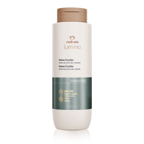 Natura - Lumina - Detox Capilar - Shampoo 300Ml - (Hair Detox Shampoo 10.14FlOz)