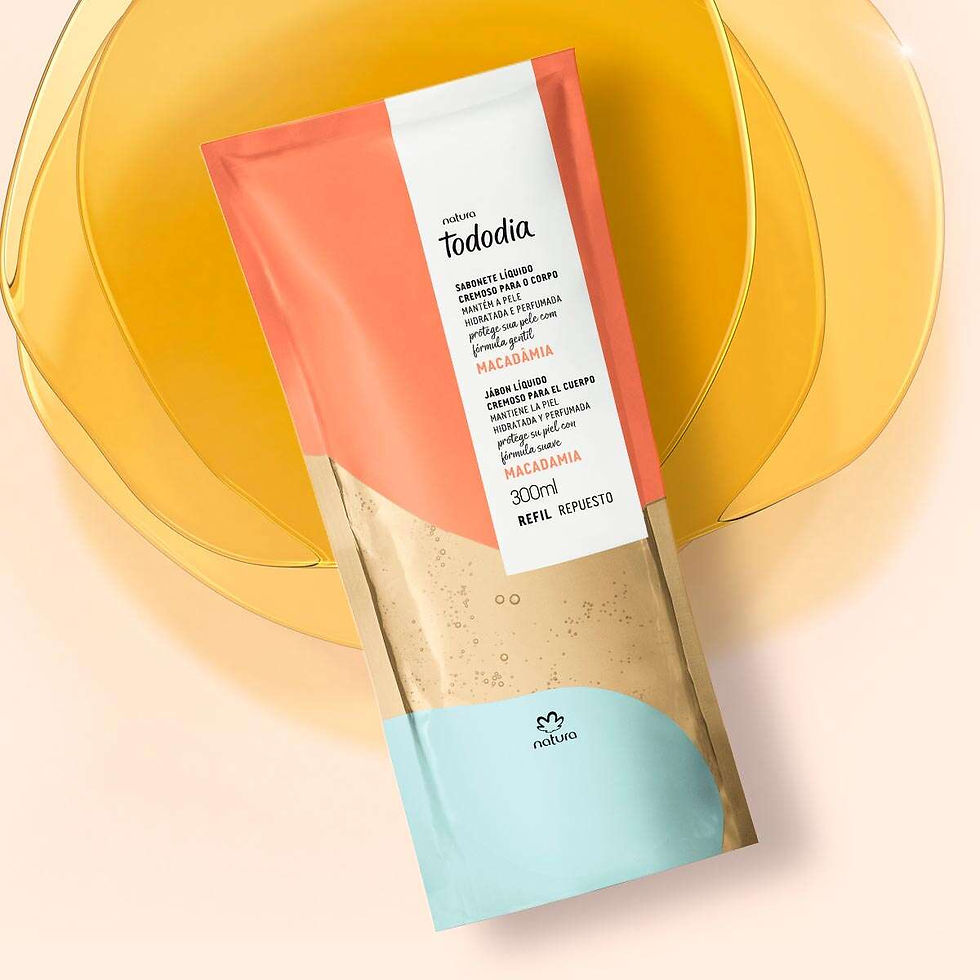 Thumbnail: Natura - Tododia - Macadamia - Refil Sabonete Liquido Corporal Cremoso 300Ml