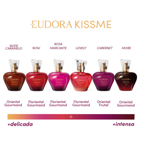 Eudora - Kiss Me - Nude Caramelo - Colonia 50Ml - (Eau de Toilette