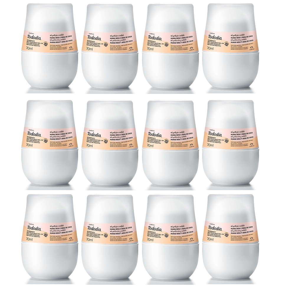 Thumbnail: Natura - Manga Rosa e Agua de Coco - Kit de 3, 6 ou 12 Desodorantes Roll-On 70Ml