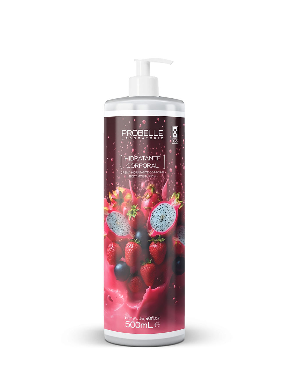 ProfissionalProbelle - Laboratorio Hidratante Corporal Pitaya 500Ml - (16.9FlOz)