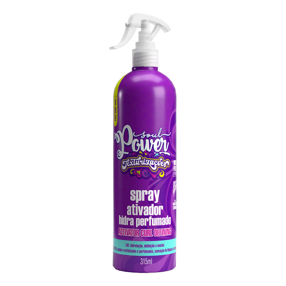 BeautyColor - Soul Power - Texturizacoes - Spray Ativador Hidra Perfumado 315Ml