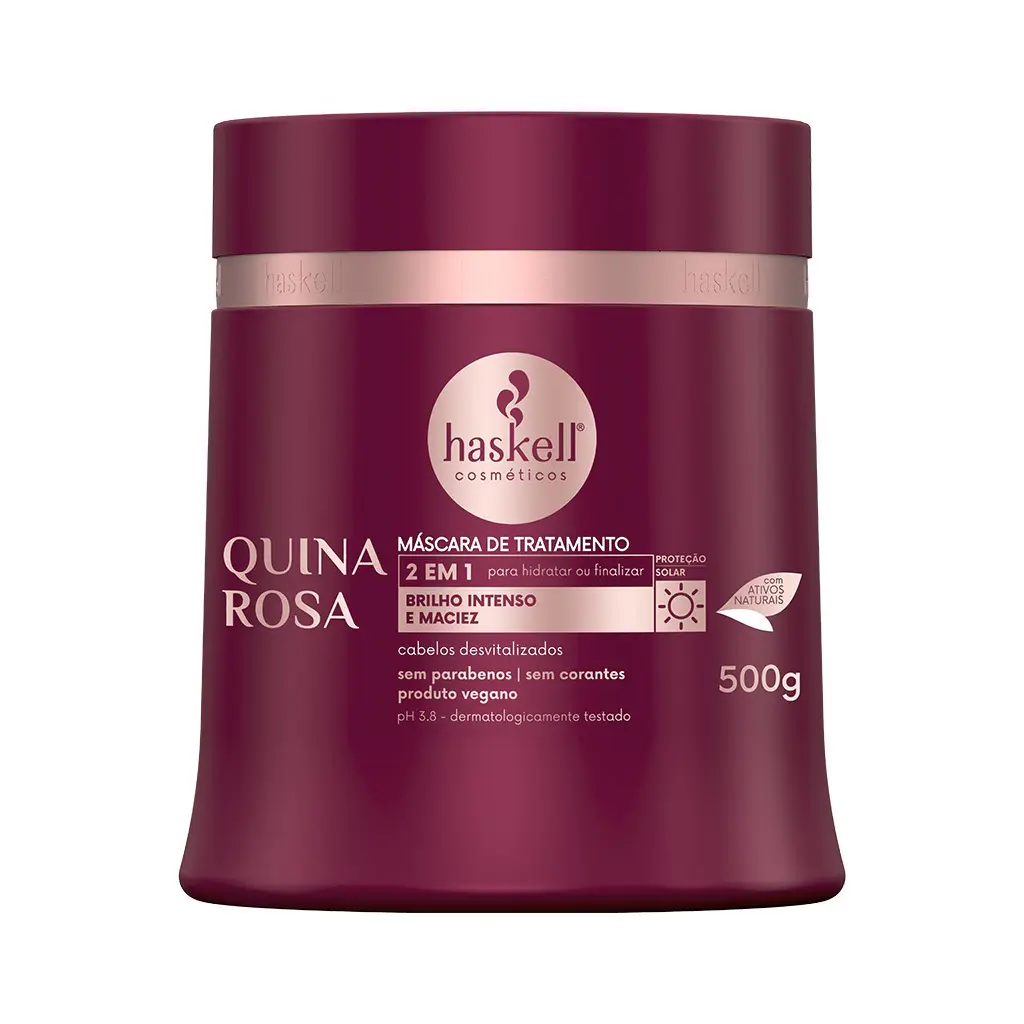 Haskell - Quina Rosa - Mascara 500Gr - (Quina Rosa - Mask 17.64Oz)