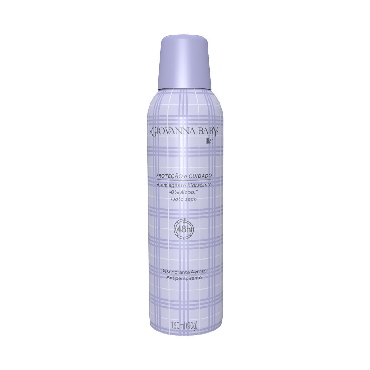 Giovanna Baby - Lilac - Desodorante Antitranspirante Aerossol 150Ml - (5.07FlOz)
