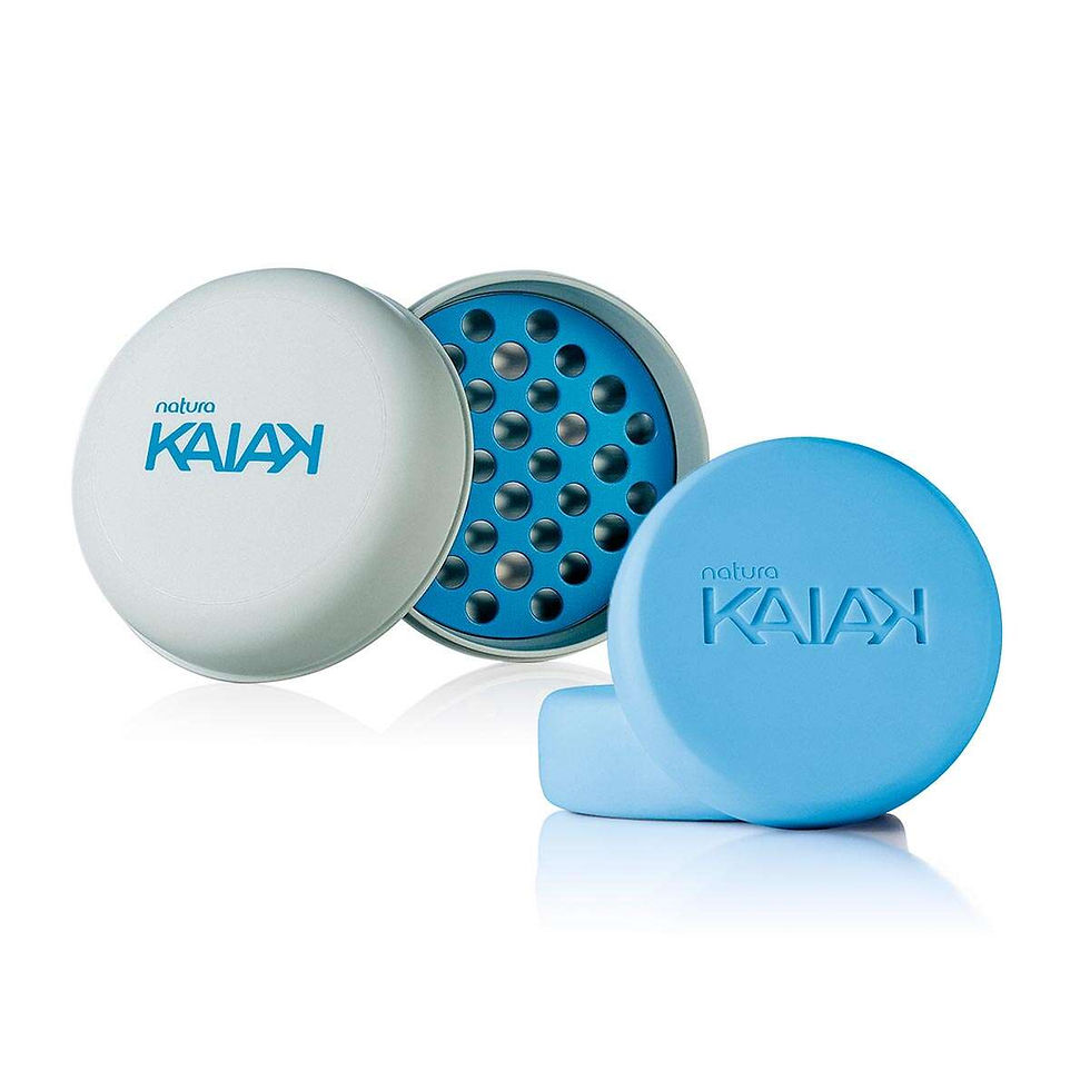 Natura - Kaiak - Classico - Kit de Sabonetes em Barra (2 x 90Gr) e Saboneteira