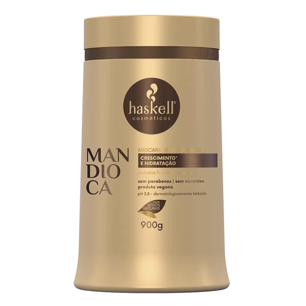 Haskell - Mandioca - Mascara 900Gr - (Cassava - Mask 31.75Oz)