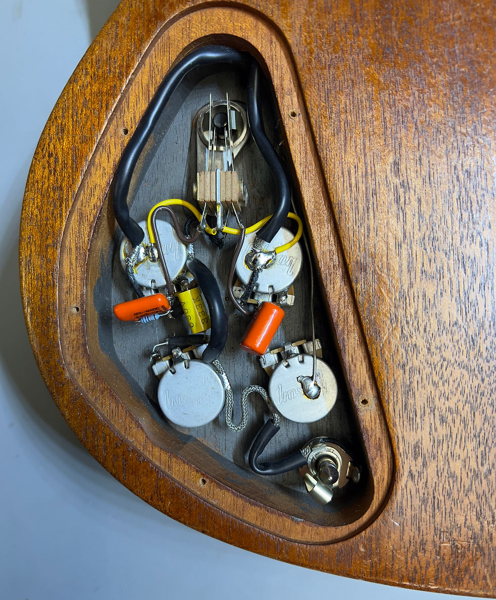 2002 Gibson SG Custom Caps & Rewire with Treble Bleed Circuit