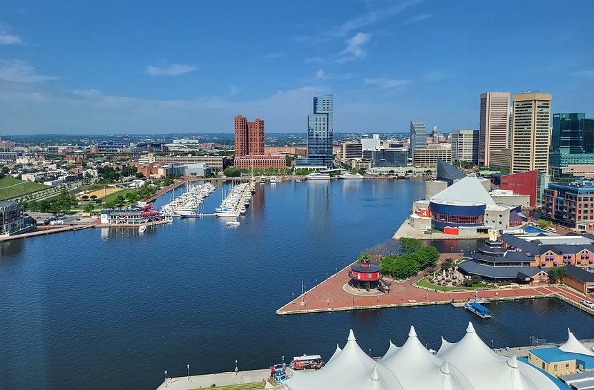 Baltimore Inner Harbor Day