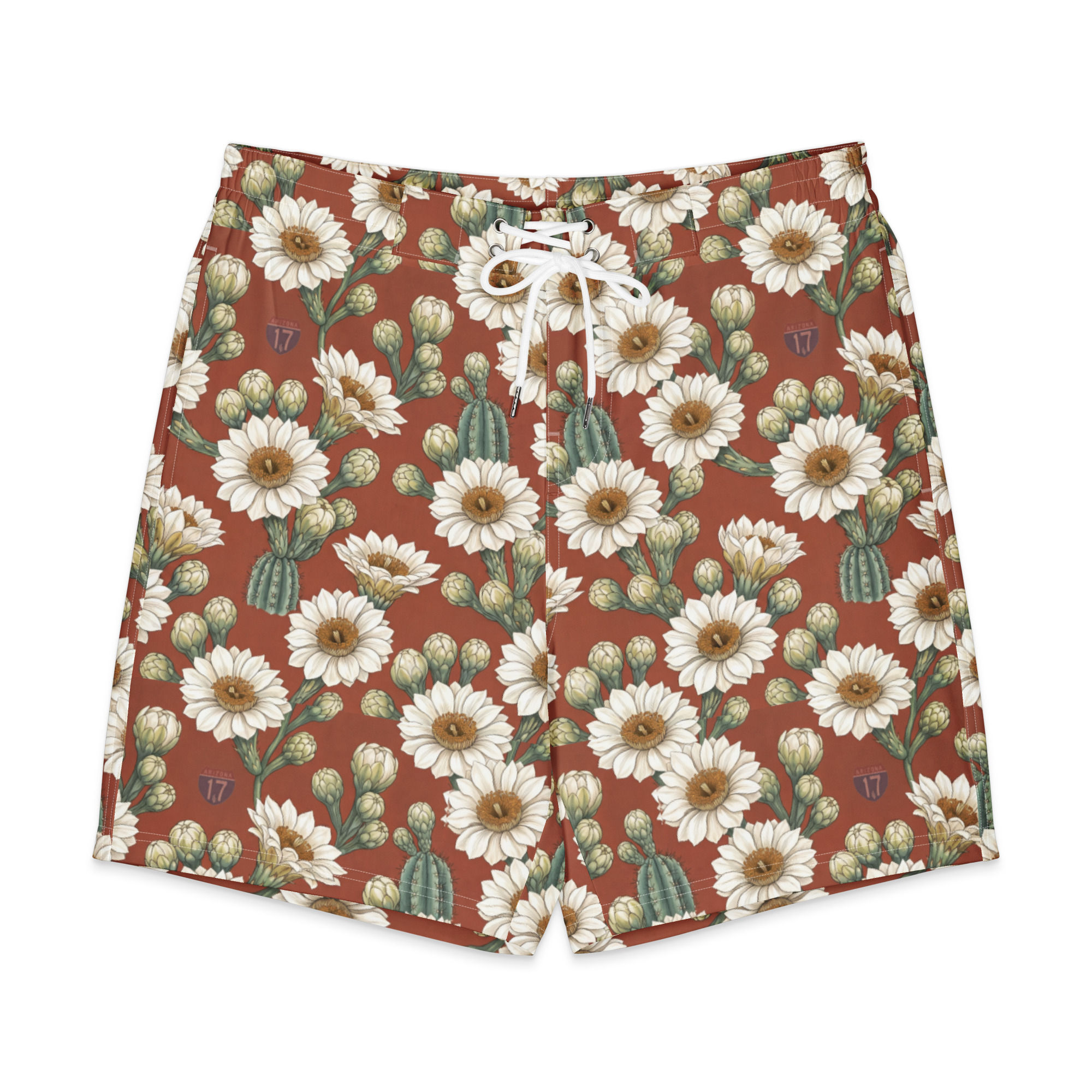 Arizona17 Cactus Blossom Men's Board Shorts