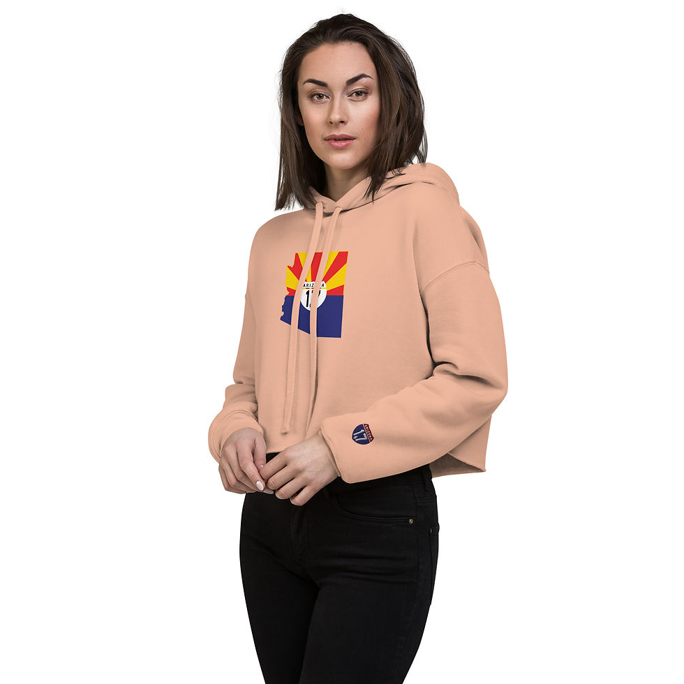 Thumbnail: Arizona17 Women's Crop Hoodie