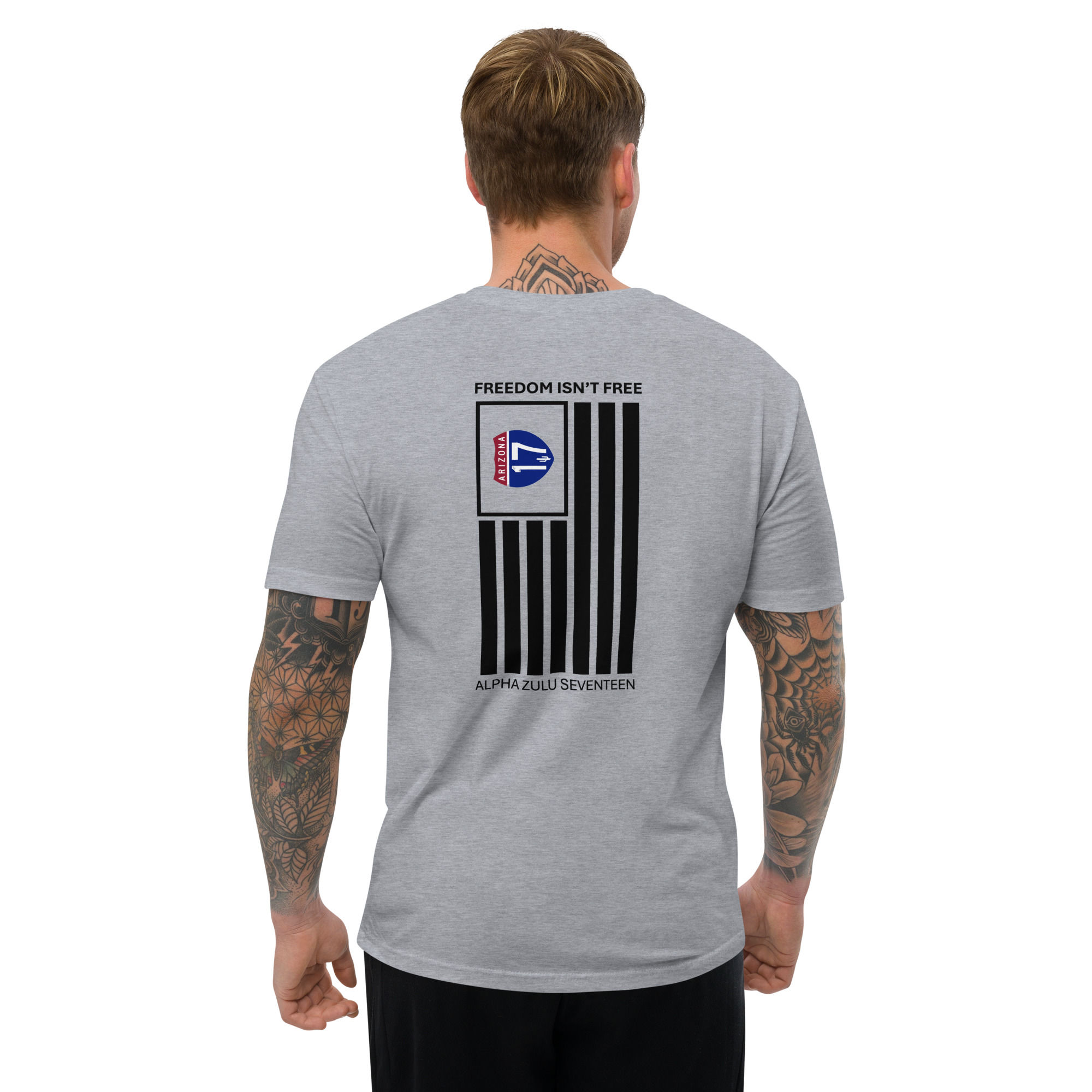 Arizona17 Freedom Isn't Free Men's Fitted T-Shirt