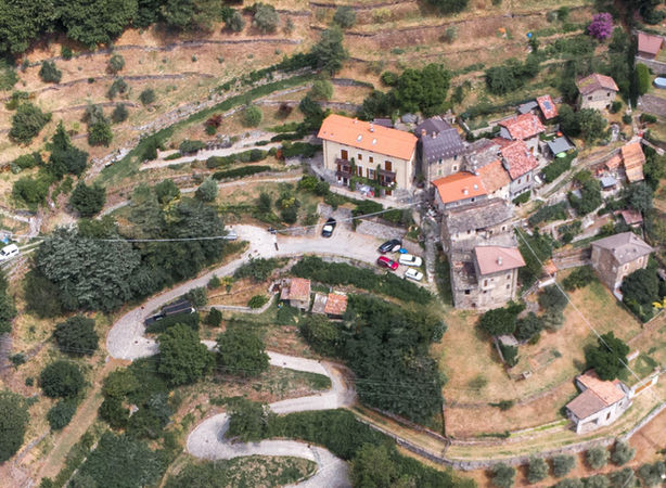 VISTA AEREA BORGO VERGINATE