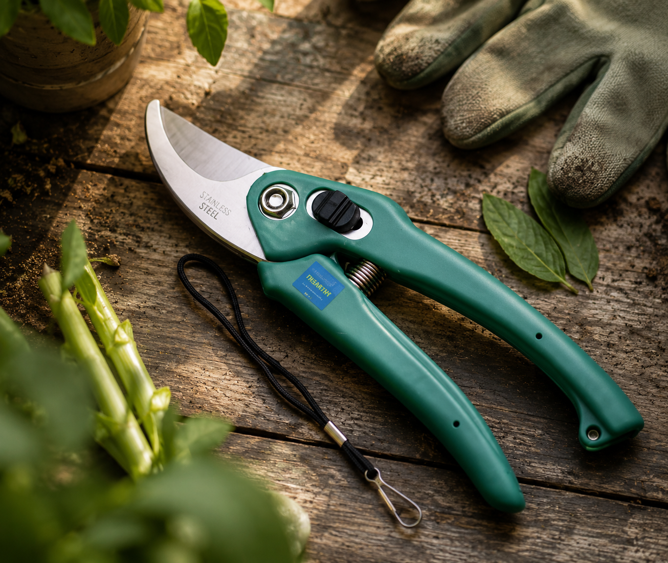 Heavy-Duty Bypass Pruning Shears & Branch Cutter