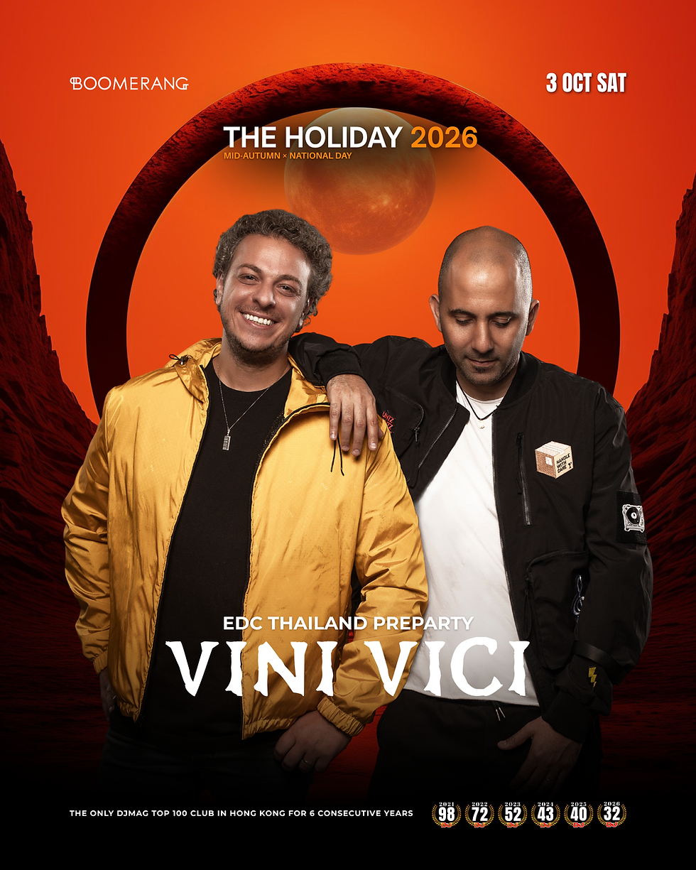 3 OCT  EDC Thai Preparty_ VINI VICI