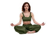 Influencer Affiliate Program with Italsamadhi - Clothing with model in yoga pose