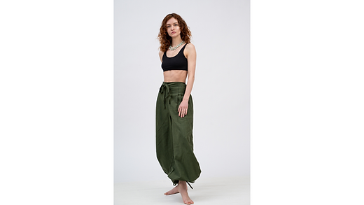 Women's High Quality Cotton Durable Yoga Kung Fu Pants Natural Zen