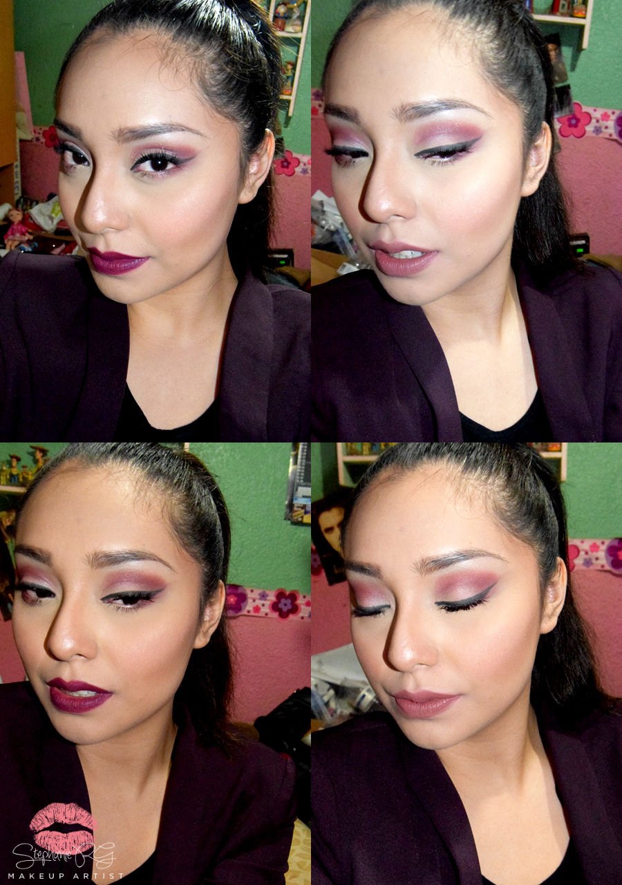 makeup collage