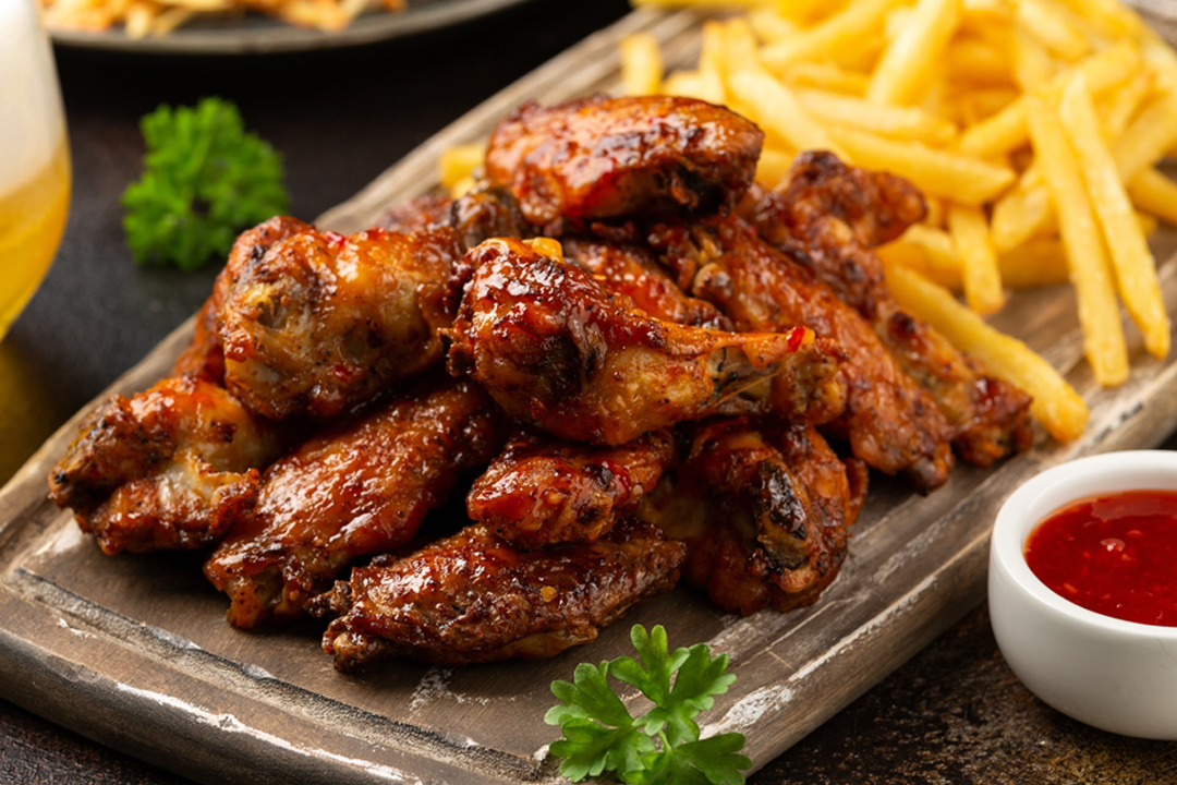 Arranged Food and Objects