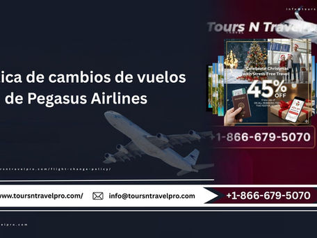 Política de cambios de vuelos de Pegasus Airlines