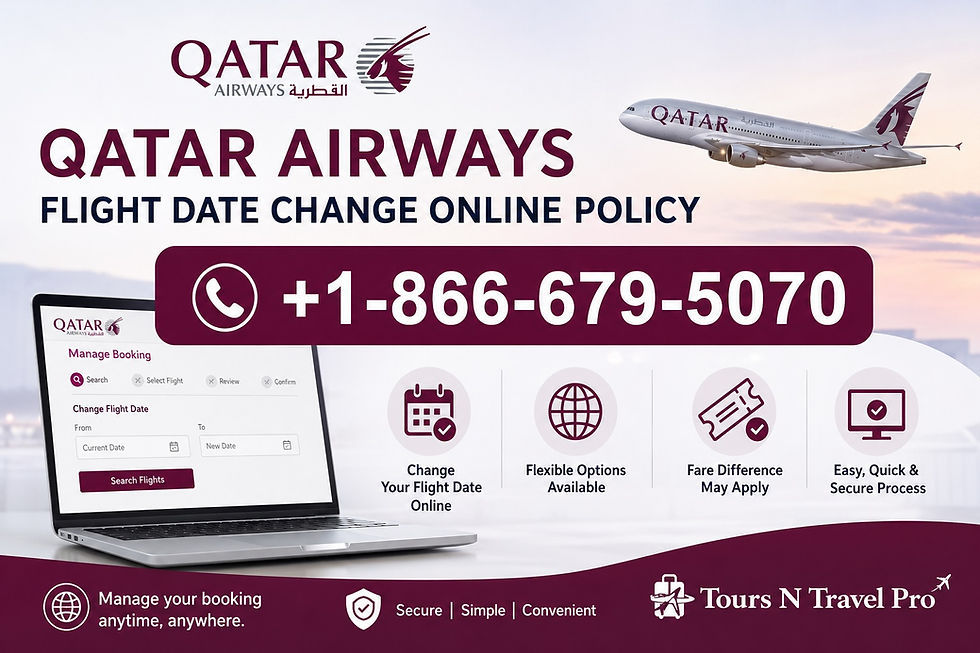 Qatar Airways flight date change online policy