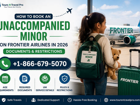 Frontier Airlines Unaccompanied Minor Policy 