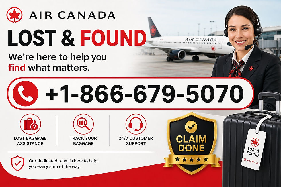 Air Canada Lost And Found Baggage Claim
