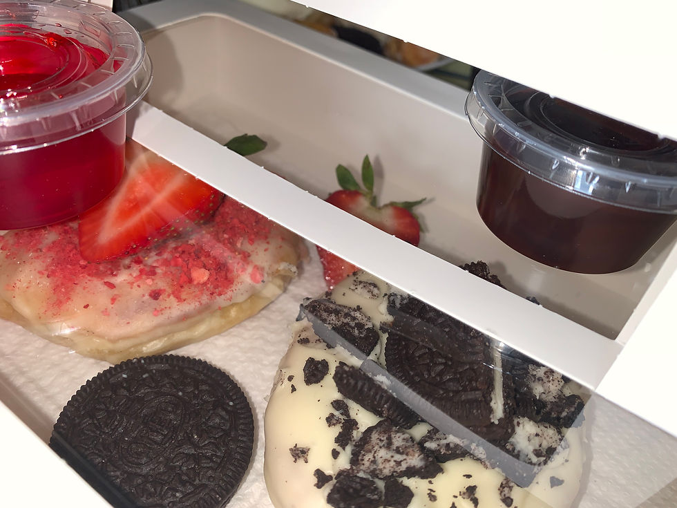 Thumbnail: Custom Strawberry Crunch & Oreo Crunch Donuts 🍩 🥰